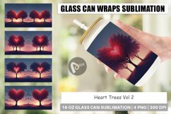 Glass Can Heart Trees Product Image 1