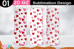 Valentines day 20 Oz Skinny Tumbler sublimation Bundle Vol 1 Product Image 2