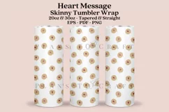 heart valentine skinny tumbler sublimation wrap with high resolution and transparant background are for 20oz and 30oz skinny tumbler