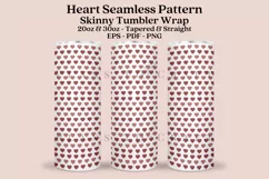 heart valentine skinny tumbler sublimation wrap with high resolution and transparant background are for 20oz and 30oz skinny tumbler