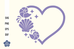 Seashell Heart Svg Summer cut files are great for creating wonderful decorations. Perfect for creating personalized  shirts, mugs or other decorative crafts