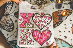 Xoxo Heart PNG, Valentine's Day PNG, Be Mine, Love PNG Product Image 3