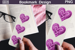 Valentine Heart Bookmarks | Valentines Day Bookmark Product Image 1