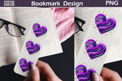 Valentine Heart Bookmarks | Valentines Day Bookmark Product Image 1