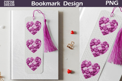 Valentine Heart Bookmarks | Valentines Day Bookmark Product Image 1