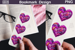 Valentine Heart Bookmarks | Valentines Day Bookmark Product Image 1