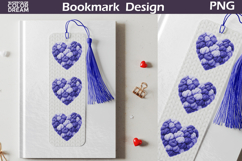 Valentine Heart Bookmarks | Valentines Day Bookmark Product Image 1