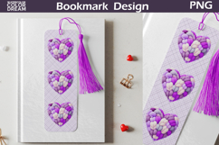Valentine Heart Bookmarks | Valentines Day Bookmark Product Image 1
