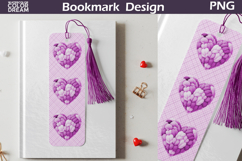 Valentine Heart Bookmarks | Valentines Day Bookmark Product Image 1