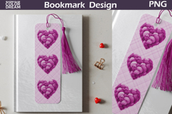 Valentine Heart Bookmarks | Valentines Day Bookmark Product Image 1