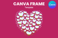 Heart Canva Frame Paint Heart Valentine Photo Frame Love_5 Product Image 1