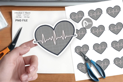 Heart Monitor Sticker Product Image 1