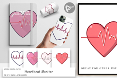 Digital Paper Heart Monitor Product Image 1