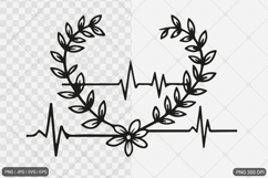 Heartbeat SVG PNG Design Bundle Product Image 4