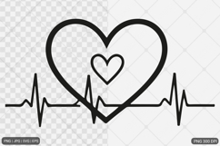 Heartbeat SVG PNG Design Bundle Product Image 5
