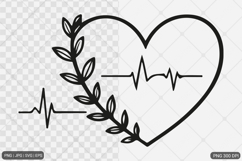 Heartbeat SVG PNG Design Product Image 1