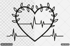 Heartbeat SVG PNG Design Bundle Product Image 10