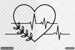 Heartbeat SVG PNG Design Bundle Product Image 2