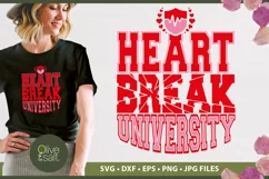 Heartbreak University Shirt SVG