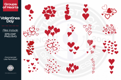 Groups of Red Hearts Product Image 1