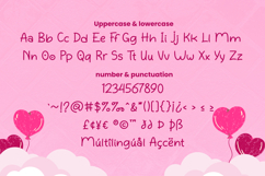 Valentine Font - Heartova | Web Font Product Image 6