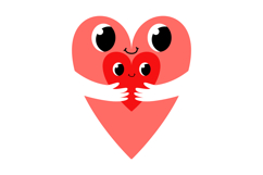 Blood Donation &amp; Care Clipart Set: 10 Cute Heart Product Image 4