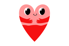 Blood Donation &amp; Care Clipart Set: 10 Cute Heart Product Image 5