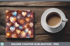 GorgeousHearts Square Coaster design.