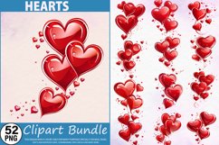 Hearts Clipart Bundle Product Image 1