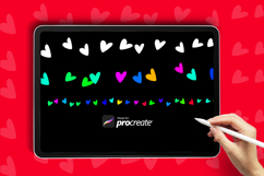 Hearts Ligths  Procreate Brushes 