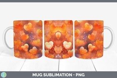 GorgeousHearts Mug Wrap design.