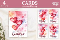 hearts printable cards