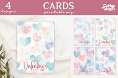hearts printable cards