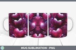 GorgeousHearts Mug Wrap design.