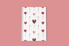 seamless heart pattern and digital papers Product Image 3