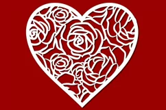 Heart svg, heart template, heart dxf, heart png, Cricut, SVG Product Image 2