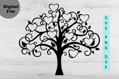 Family Tree 10 members svg/png/dxf file Family reunion svg Product Image 2