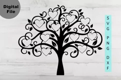 Family Tree 11 members svg/png/dxf file Family reunion svg Product Image 2