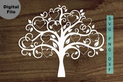 Family Tree 11 members svg/png/dxf file Family reunion svg Product Image 1