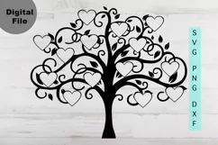 Family Tree 14 members svg/png/dxf file Family reunion svg Product Image 2