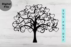 Family Tree 18 members svg/png/dxf file Family reunion svg Product Image 2