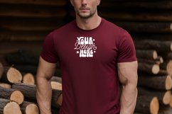 White Bella Canvas 3001 Mockup, Bella Canvas 3001 Tshirt Product Image 1