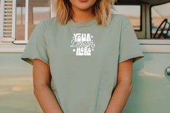 White Bella Canvas 3001 Mockup, Bella Canvas 3001 Tshirt Product Image 1