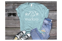 BELLA CANVAS 3001 t-shirt mockup BUNDLE Product Image 7