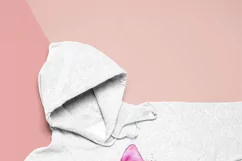 Funny Ostrich PNG with Pink Bow & Glasses Product Image 3