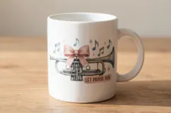 Heavenly Choir Stars & Angel Mail Sublimation Product Image 5