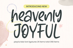 Heavenly Joyful - Playful Kids Font Product Image 1