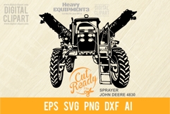 Sprayer - Equipment SVG Stencil Cut File Product Image 1