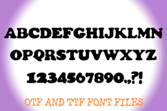 Heavy Stamp Font Vintage Ink Typeface Bold Handmade Display Product Image 2