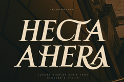 Hecta Ahera - Serif Font Product Image 1